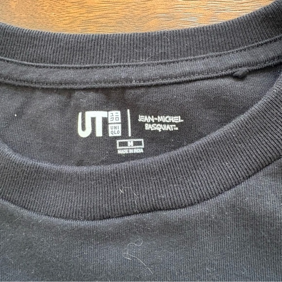 Jean-Michel Basquiat Uniqlo UT Short-Sleeve Graphic T-Shirt Black Size Medium - Picture 4 of 9